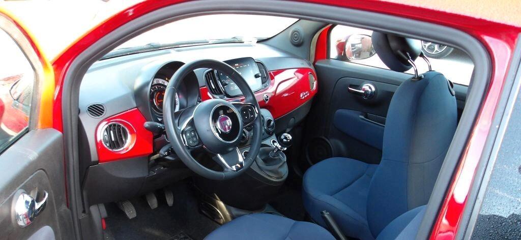 Fiat 500 1.0 Hybrid Red