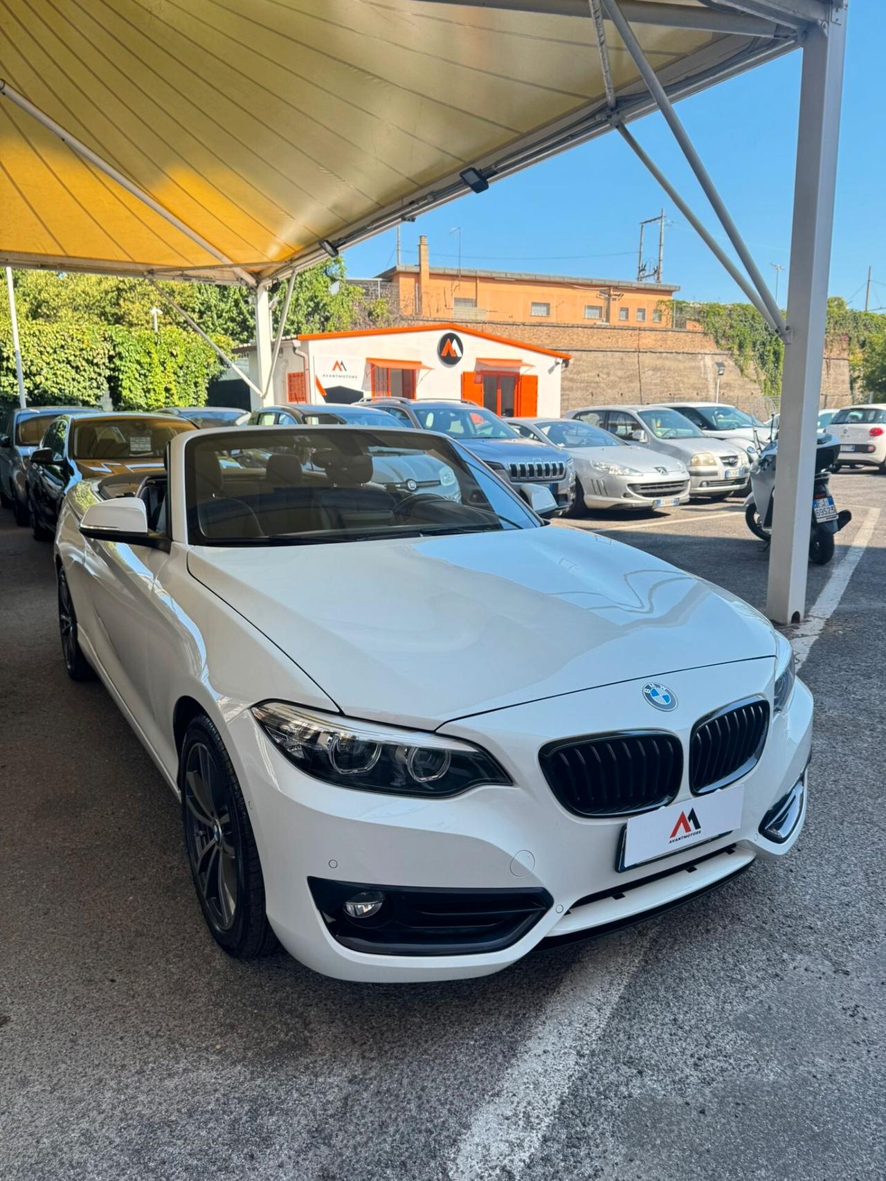 BMW 220I SPORT CABRIO **PREZZO REALE**