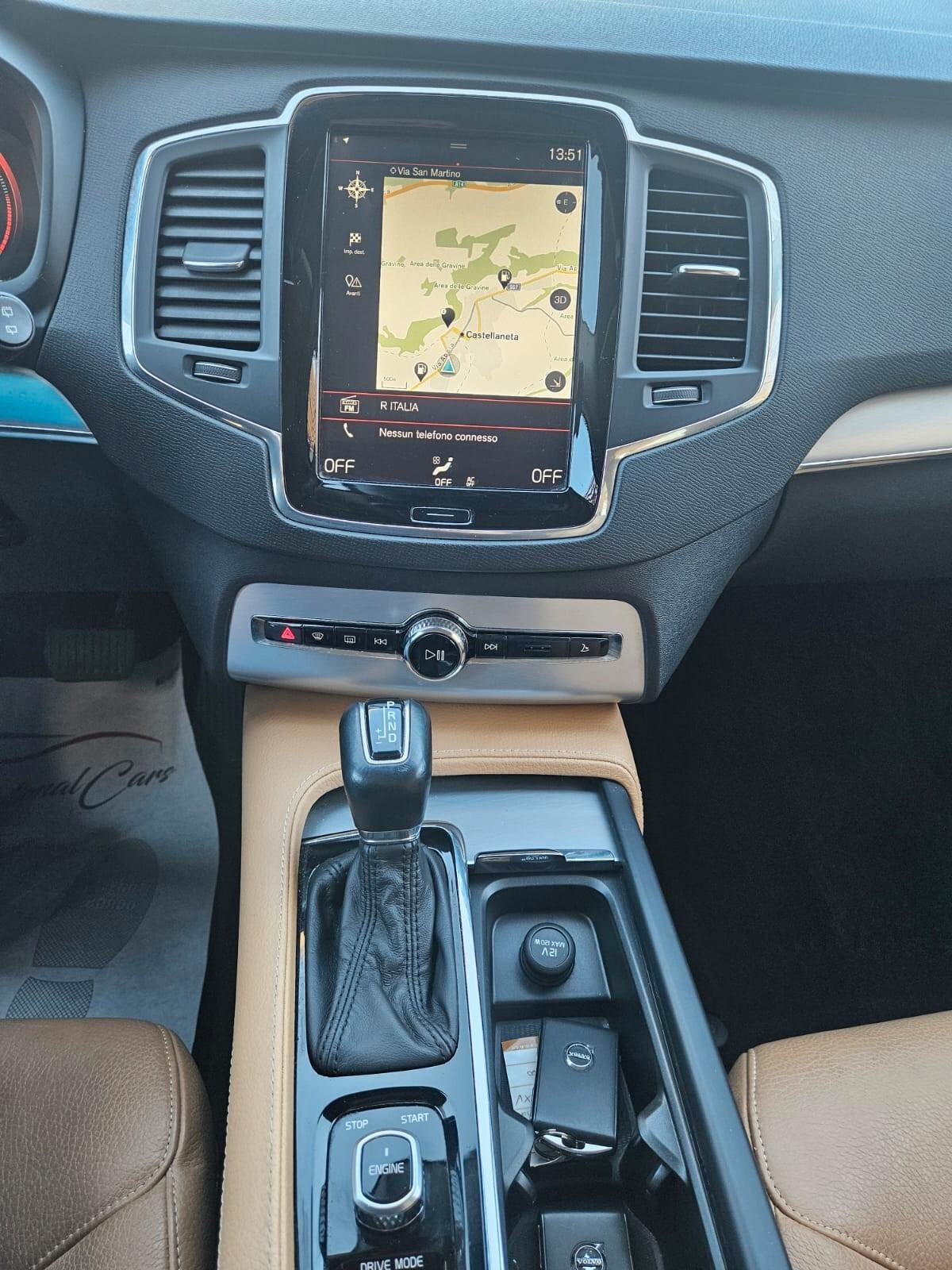 XC90 D5 AWD 7posti Inscription gancio traino elettrico