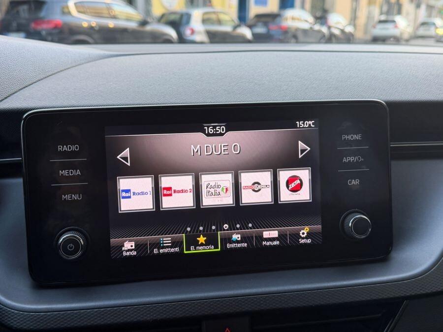 SKODA KAMIQ 1.0 G TECH STYLE METANO CERTIFICATA