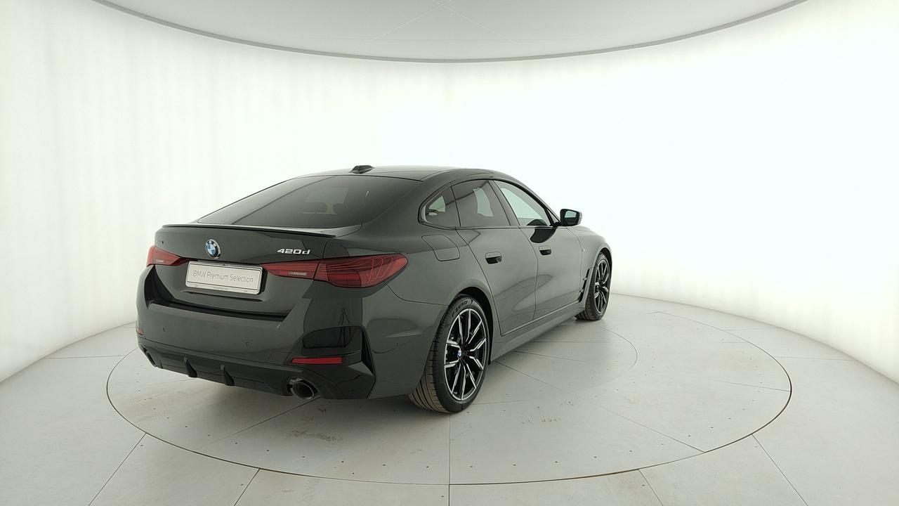 BMW Serie 4 G26 LCI 2024 Gran Coupe - 420d Gran Coupe mhev 48V xdrive MSport Pro auto