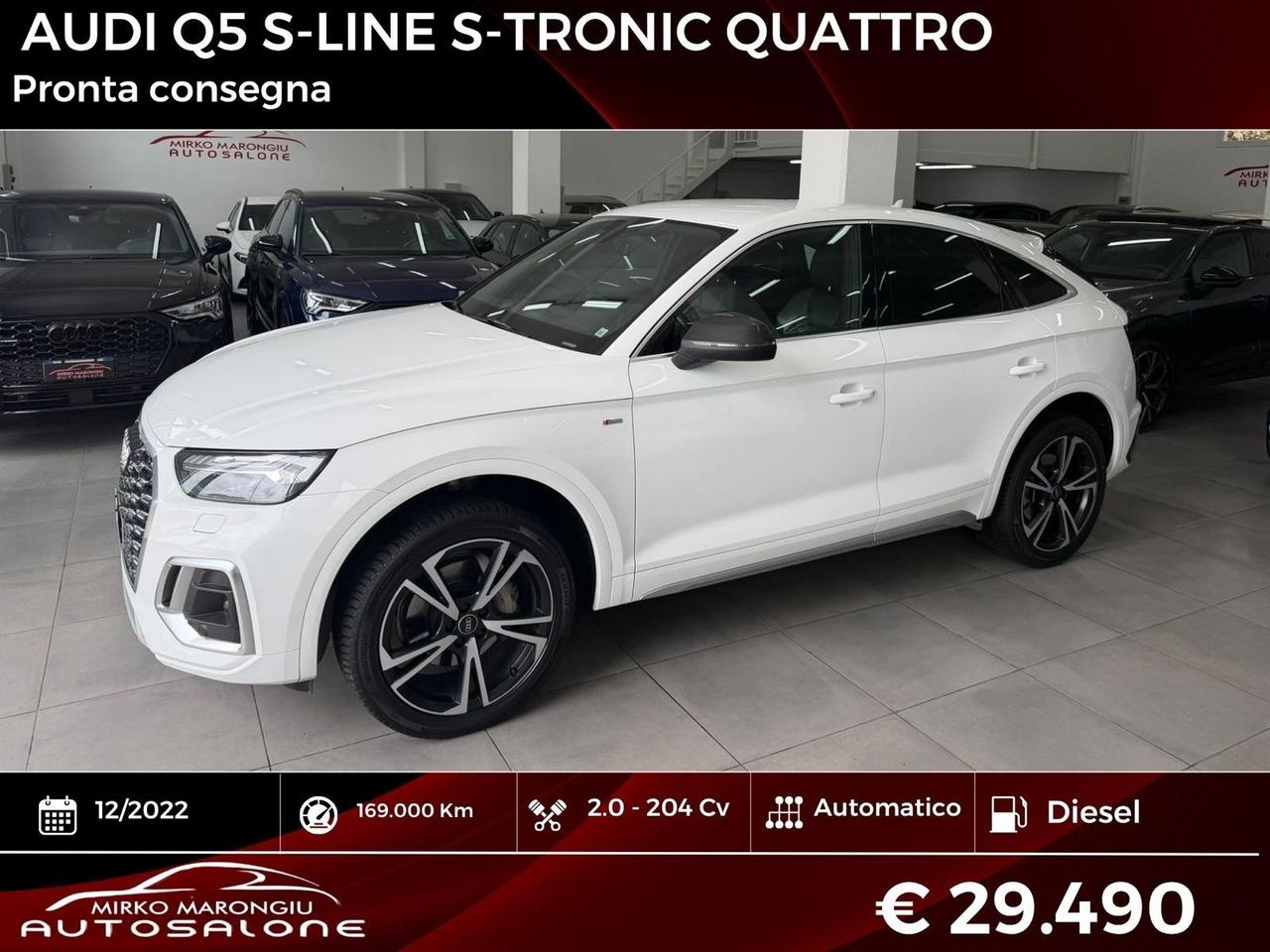 Audi Q5 SPB 2.0 204 CV quattro S tronic line FINANZIABILE