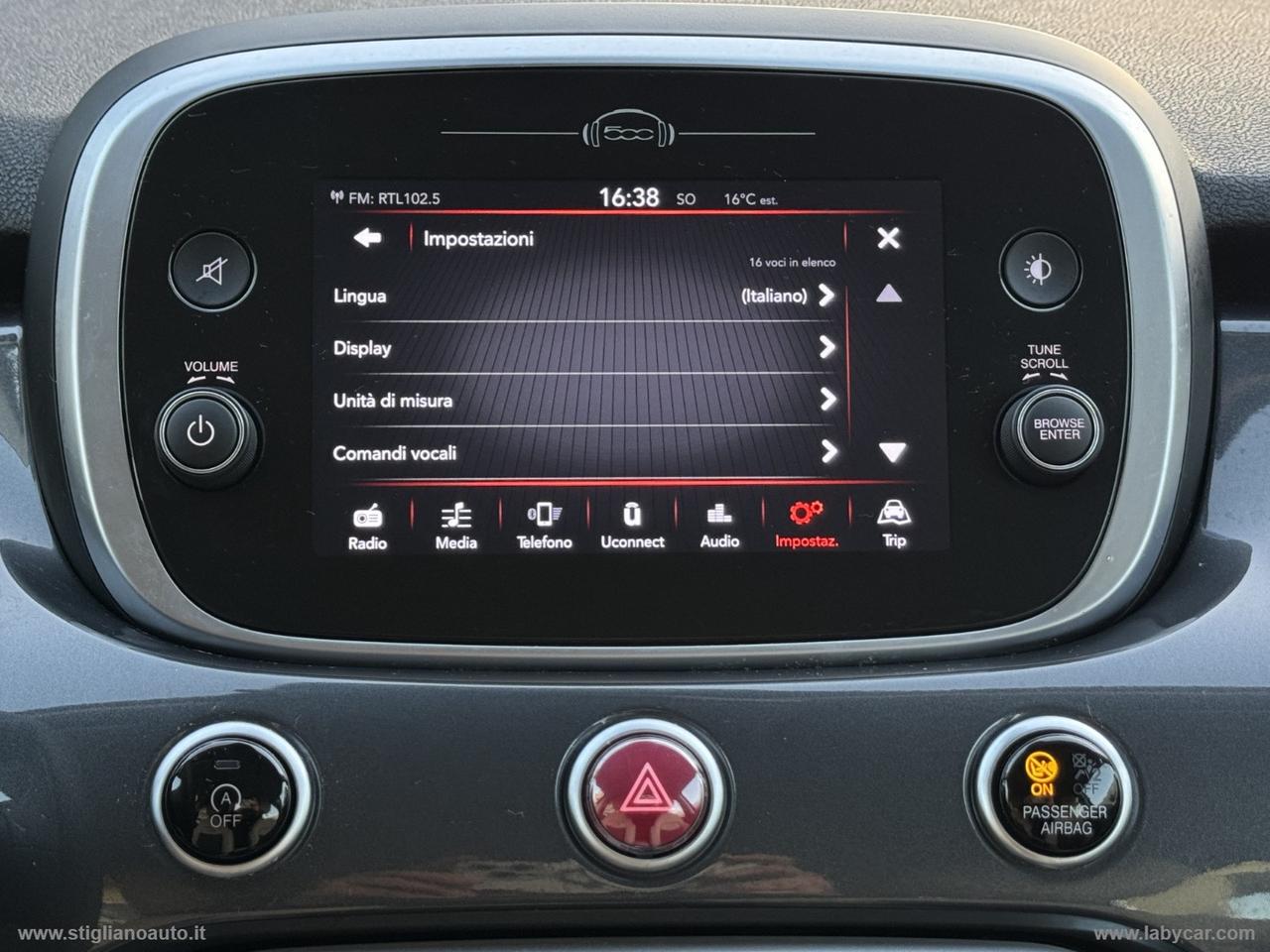 FIAT 500X 1.6 M.Jet 120 CV Lounge TELEC POST + CARPLAY