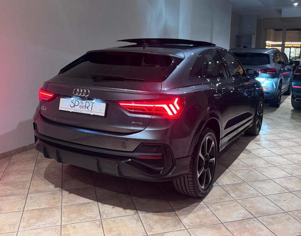 Audi Q3 SPORTBACK SPB 40 TDI QUATTRO S tronic S line edition TETTO MATRIX FULL