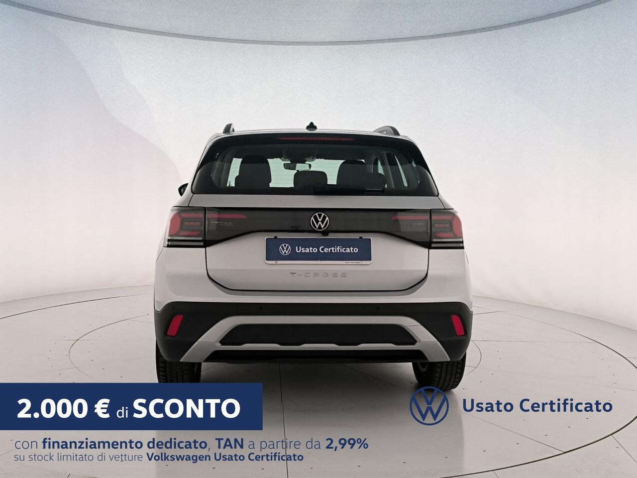 Volkswagen T-Cross 1.0 tsi life 95cv