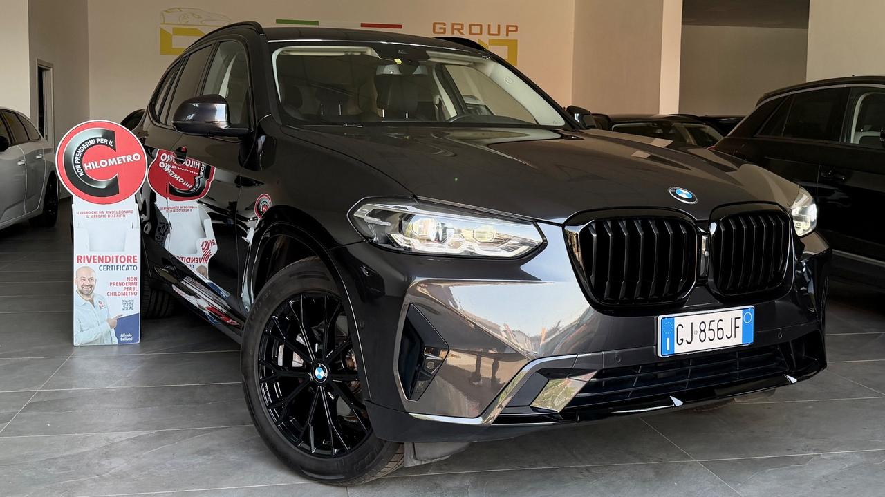 BMW X3 X-DRIVE 20D 48V 2.0 SPORT 190 CV - FULL LED, PELLE, TELECAMERE 360°