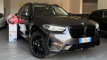 BMW X3 X-DRIVE 20D 48V 2.0 BUSINESS ADVANTAGE 190 CV - FULL LED, PELLE, TELECAMERE 360°