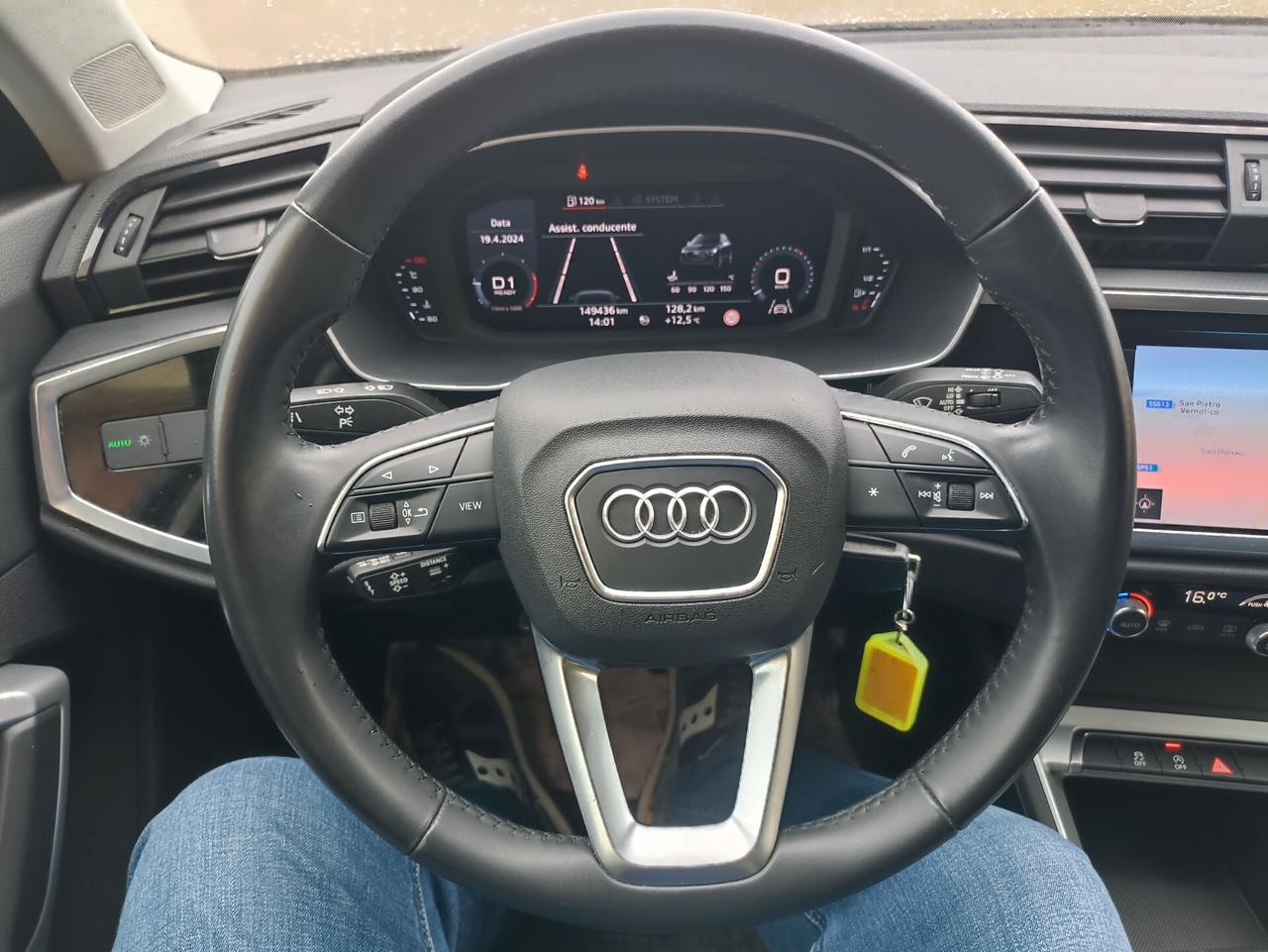 AUDI Q3 2.0 TDI 150cv STRONIC 09/2019 BIXENO/NAVI/SENSORI POST/