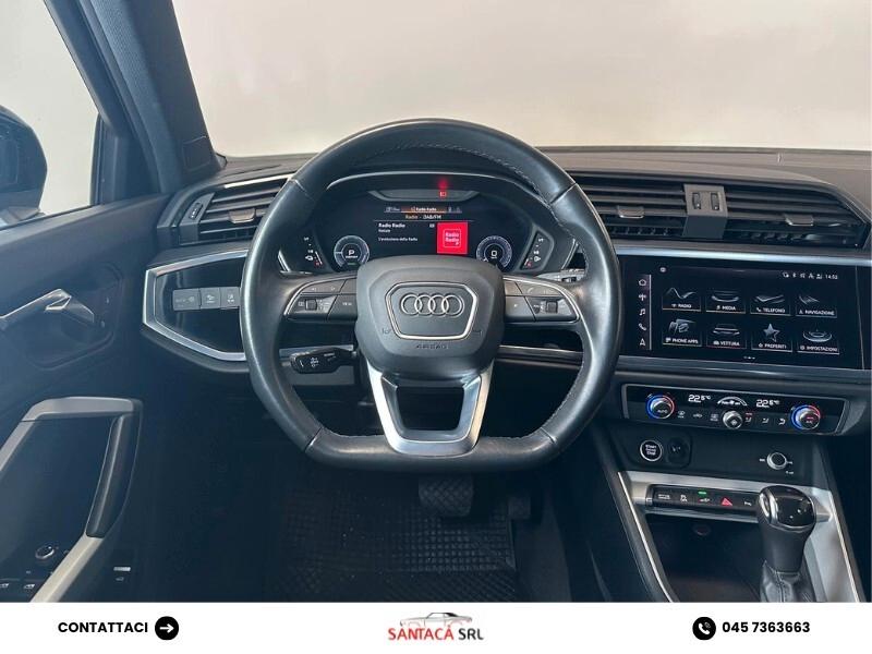 Audi Q3 SPORTBACK 35 TFSI S tronic S line edition Plug In Hybrid - DISTRIBUZIONE E TAGLIANDO APPENA FATTI