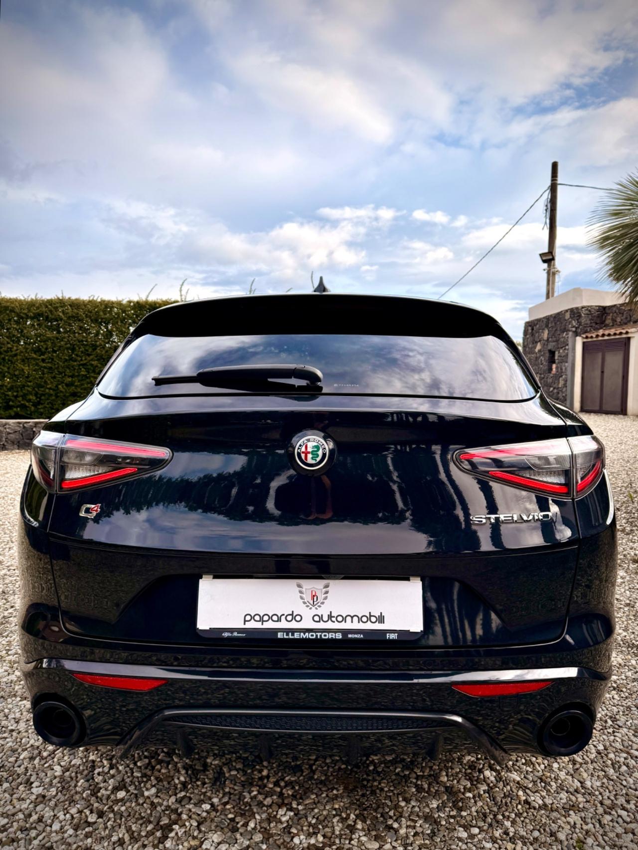 Alfa Romeo Stelvio 2.2 Turbodiesel 210 CV AT8 Q4 Veloce Fatture Tagliandi