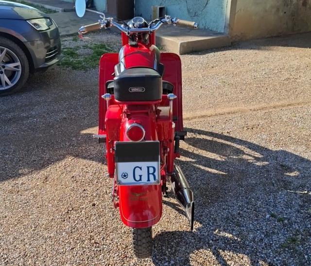 MOTO GUZZI 500 ASTORE TARGA ORO ASI