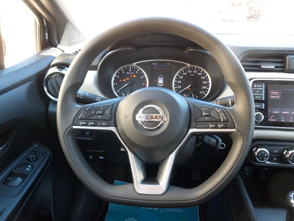 NISSAN MICRA 1.0 IG 5 P ACENTA - CLIMA-NAVI-BLUETOOTH-CRUISE