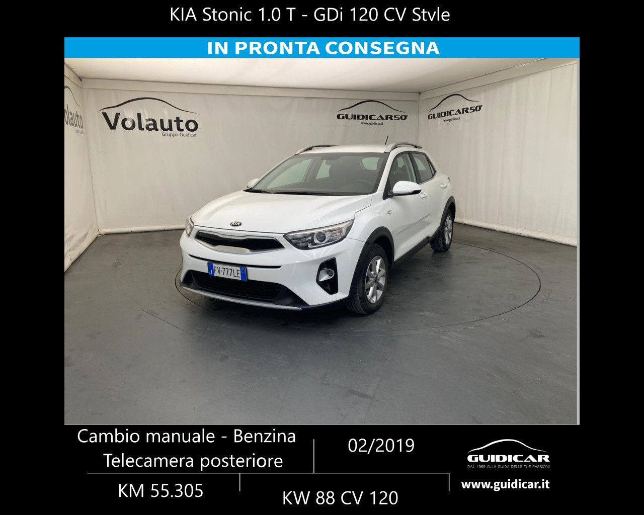 KIA Stonic Stonic 1.0 T-GDi 120 CV Style