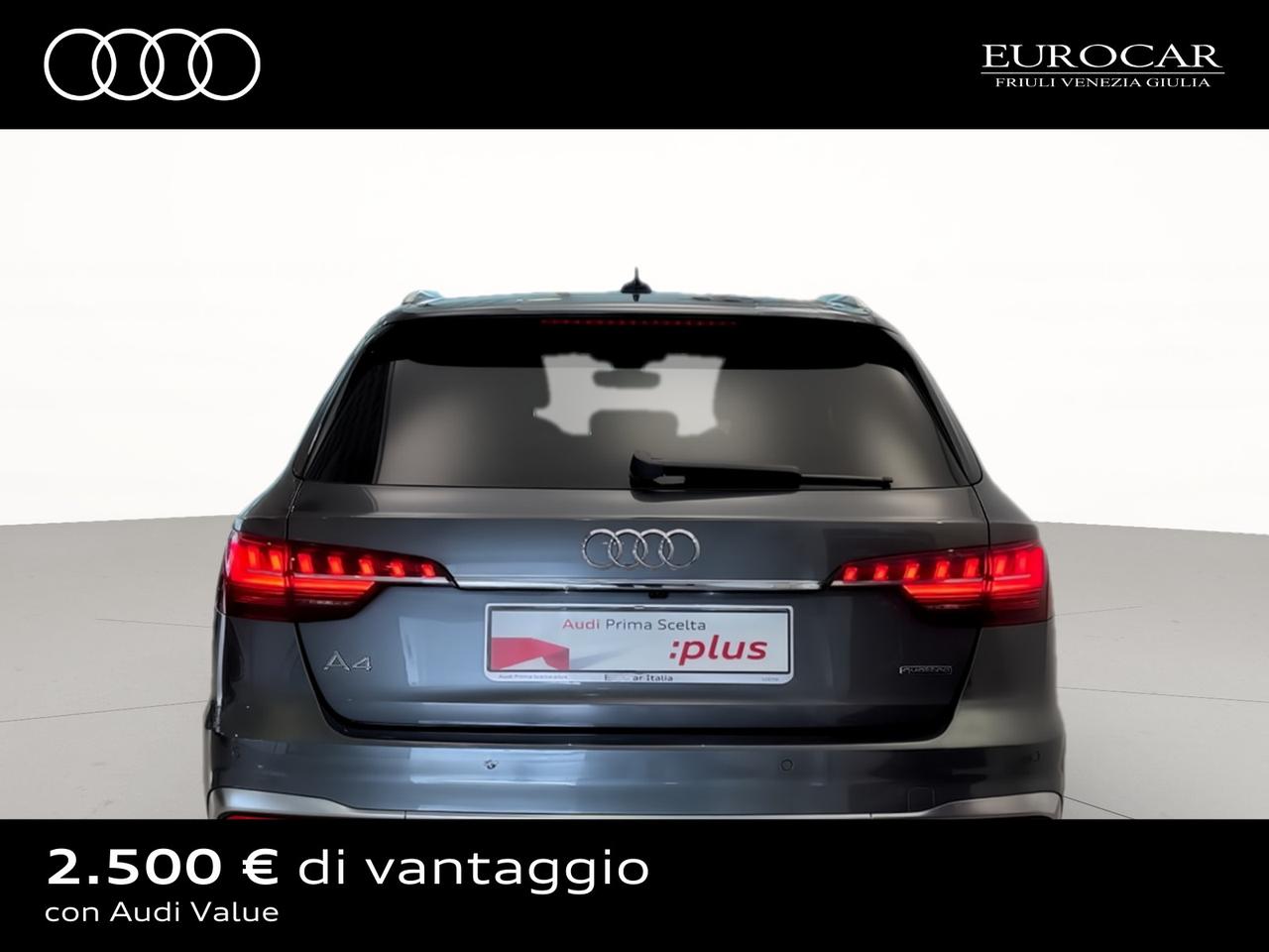 Audi A4 avant 40 2.0 tdi mhev s line edition quattro 204cv s-tronic