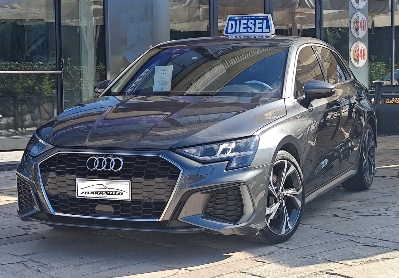 AUDI A3 SPB S-LINE 35 TDI 2.0 TDI 150 CV S-TRONIC