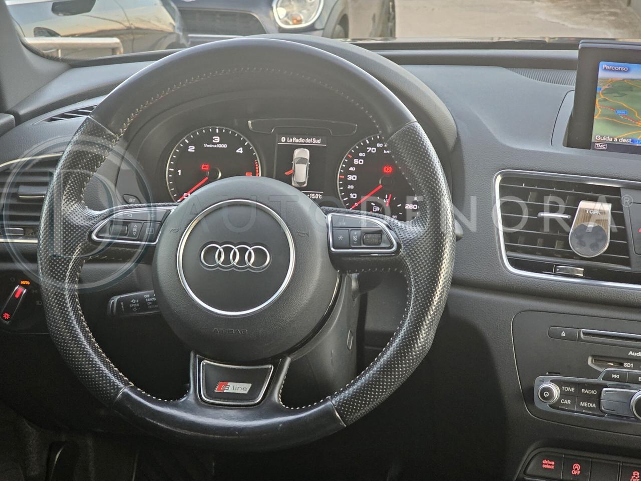 Audi Q3 2.0 TDI 184 CV quattro S tronic#S-LINE#LED#XENO#NAVI#GANCIO TRAINO