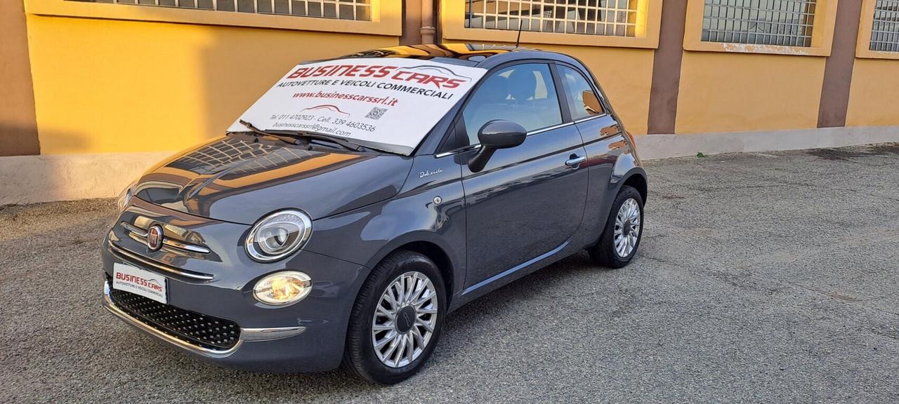 Fiat 500 1.0 Hybrid Dolcevita 70 CV KM. 23.000 CERTIFICATI - AUTO PER NEOPATENTATI!