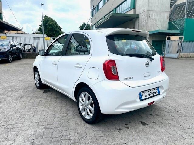 Nissan Micra 1.2 12V 5 porte Acenta Euro 6 Garanzia 12M