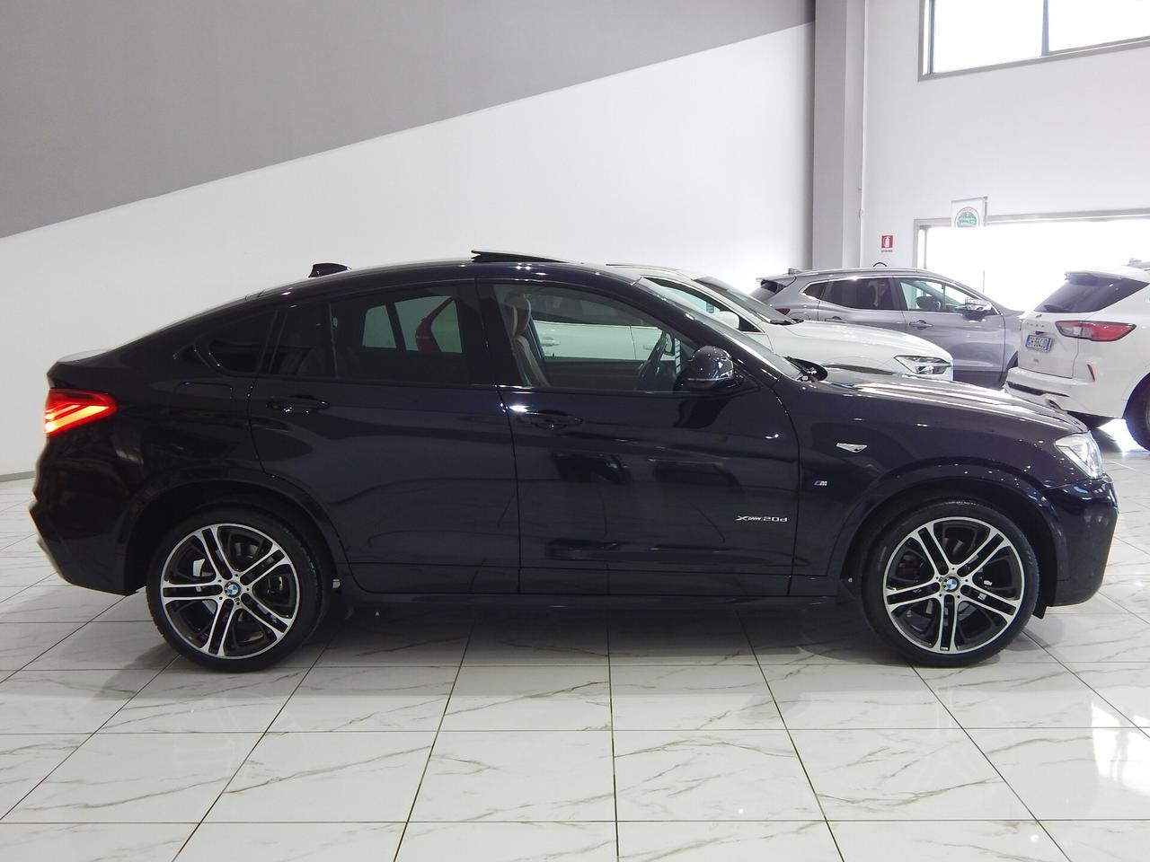 BMW X4 xdrive20d MSport Aut. TETTO-NAVI-PELLE-PARK-XENON