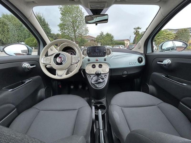 FIAT 500 1.0 Hybrid Dolcevita TETTO VETRO+CLIMA AUTO