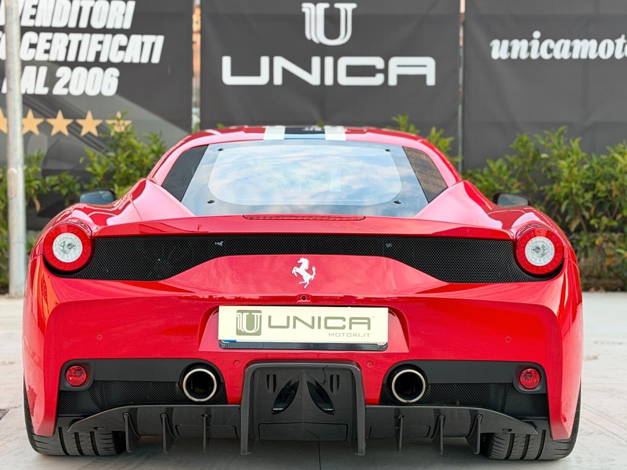 Ferrari 458 SPECIALE 4.5 605 CV DCT COUPE' CERCHI MAGNESIO ORO 1600 KM