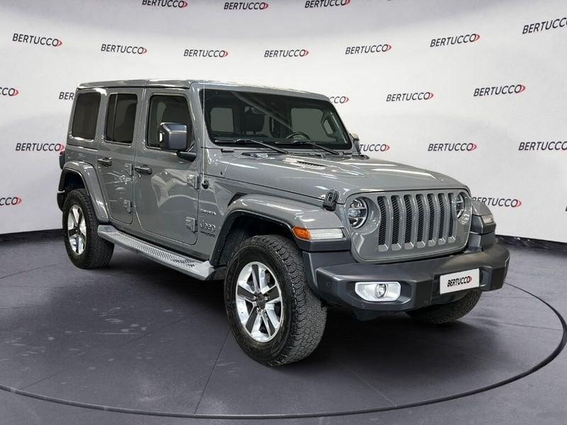 Jeep Wrangler 4ª serie Unlimited 2.2 Mjt II Sahara