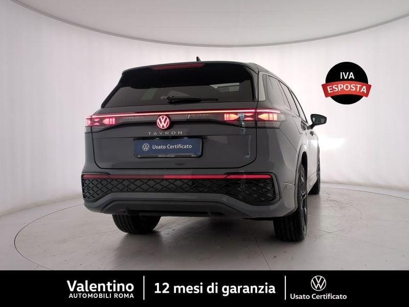 Volkswagen Tayron 2.0 TDI DSG R-LINE PLUS 4M SCR 193 CV 7/P