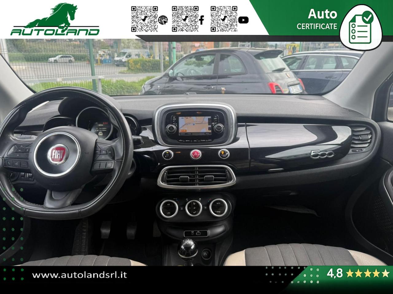 Fiat 500 X 500X 1.6 mjt Pop Star 4x2 115cv