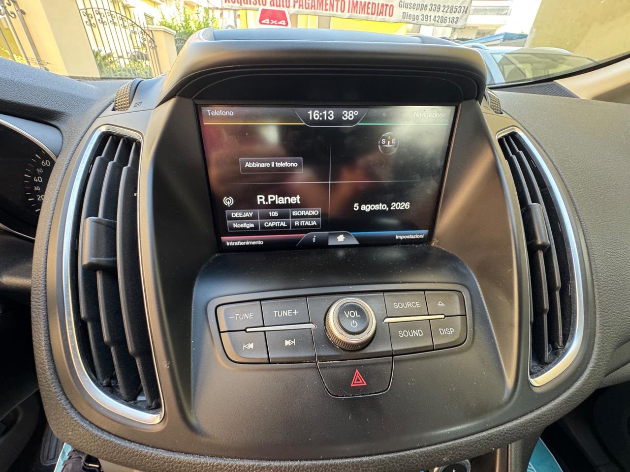 C-MAX 1.6 GPL DI SERIE 120CV NAVIGATORE TELEFONO FULL IMPECCABILE