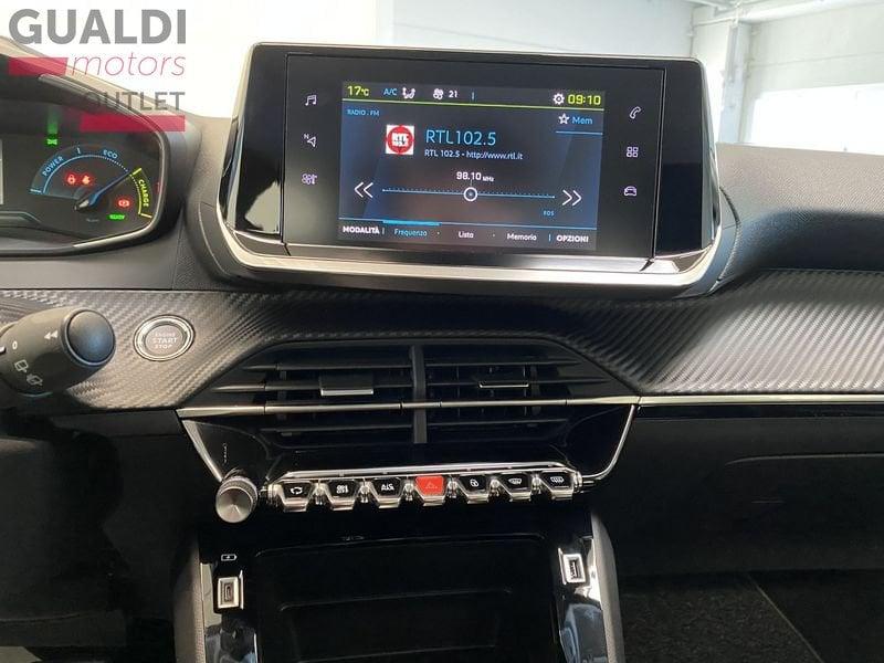 Peugeot 208 motore elettrico 136 CV 5 porte Active Pack