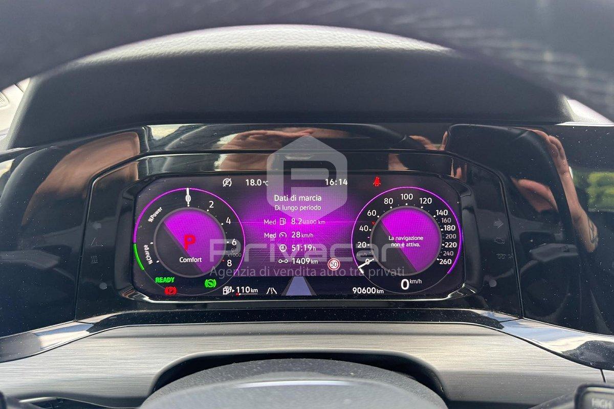 VOLKSWAGEN Golf 1.4 TSI eHYBRID 204 CV DSG Style