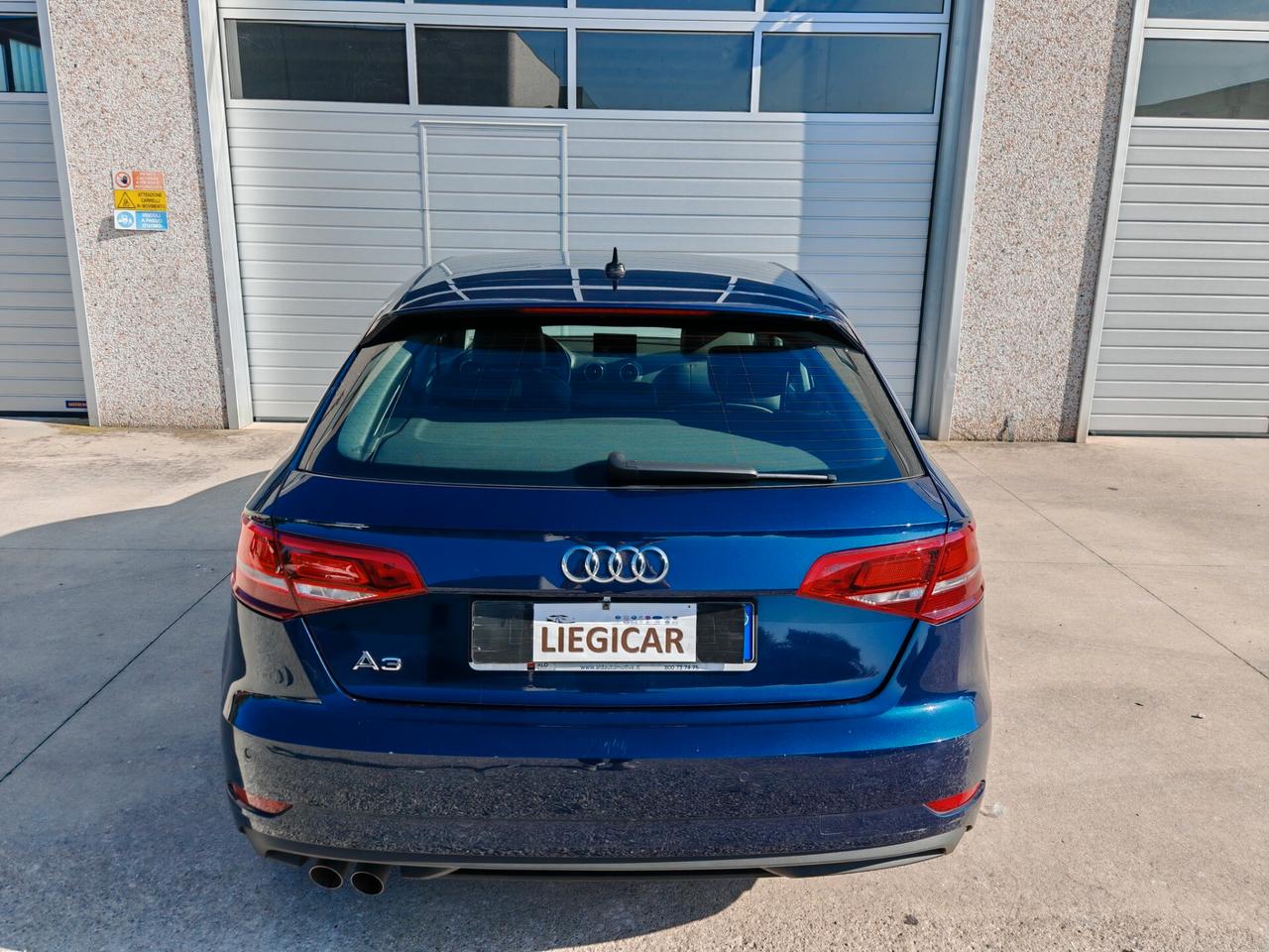 Audi A3 SPORTBACK 150CV S.TR PELLE KM VERI GARANZIA 2020