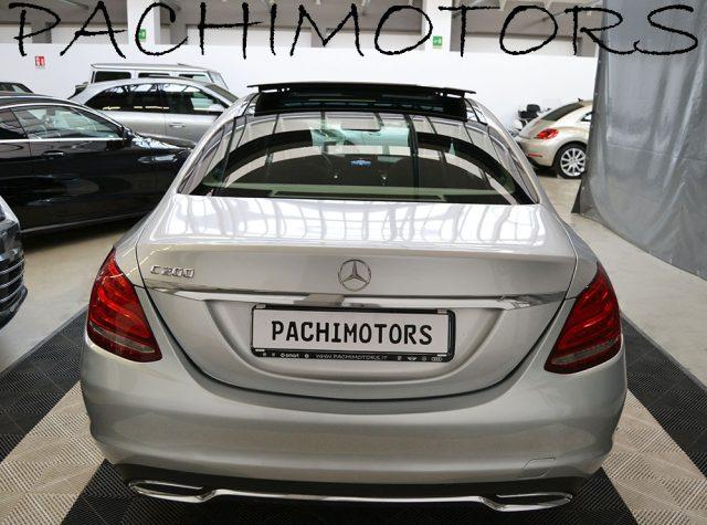 MERCEDES-BENZ C 200 Sport-Tetto Panorama-1 Proprietario-Tagliandi MB
