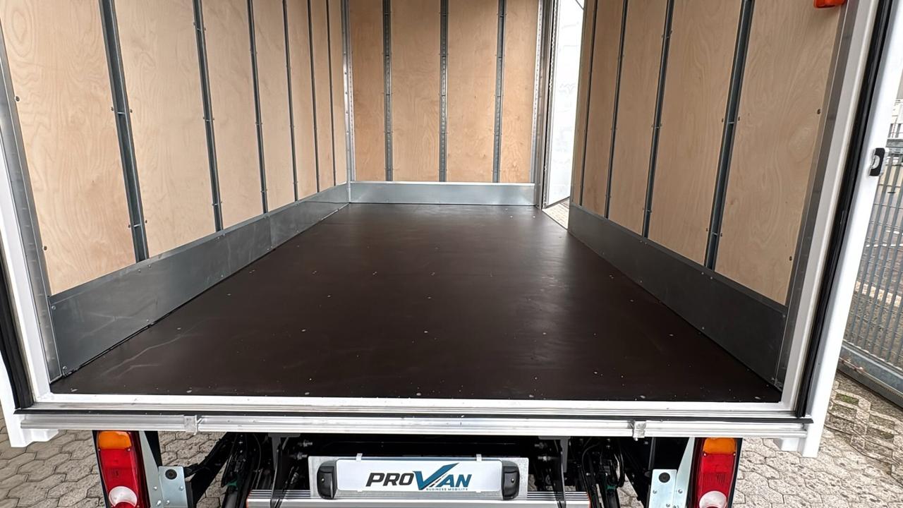FURGONATURA 8 BANCALI CON SPONDA SU NISSAN INTERSTAR L3 GEMELLATO 150 CV