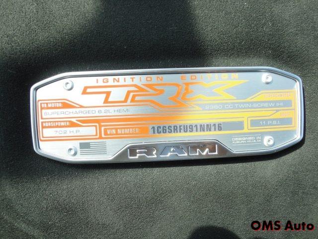 DODGE RAM 1500 6.2 V8 GPL TRX Supercharged IGNITION ED. N1