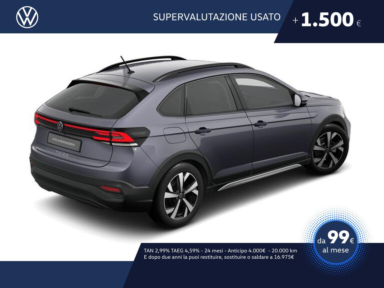 Volkswagen Taigo 1.0 tsi edition plus 95cv
