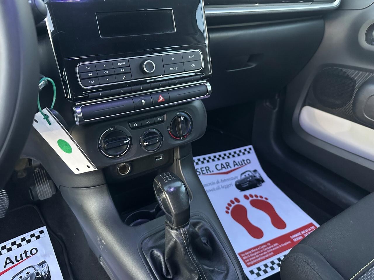 Citroen C3 2019 1.2 Benzina 68 CV Feel !!!PERFETTA