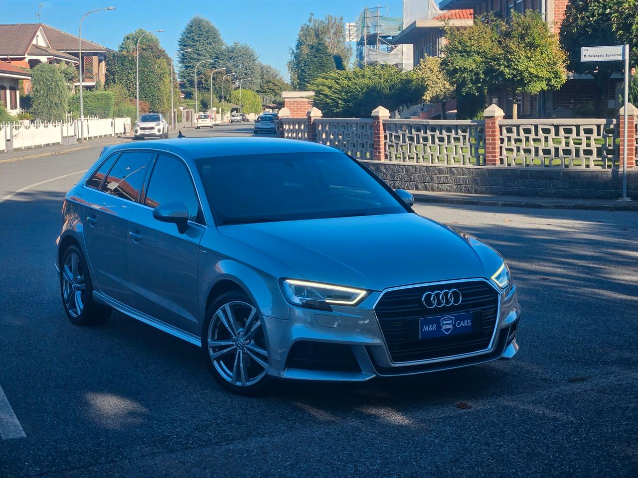 Audi A3 SPB 30 TDI Automatica S line Full Matrix 2019