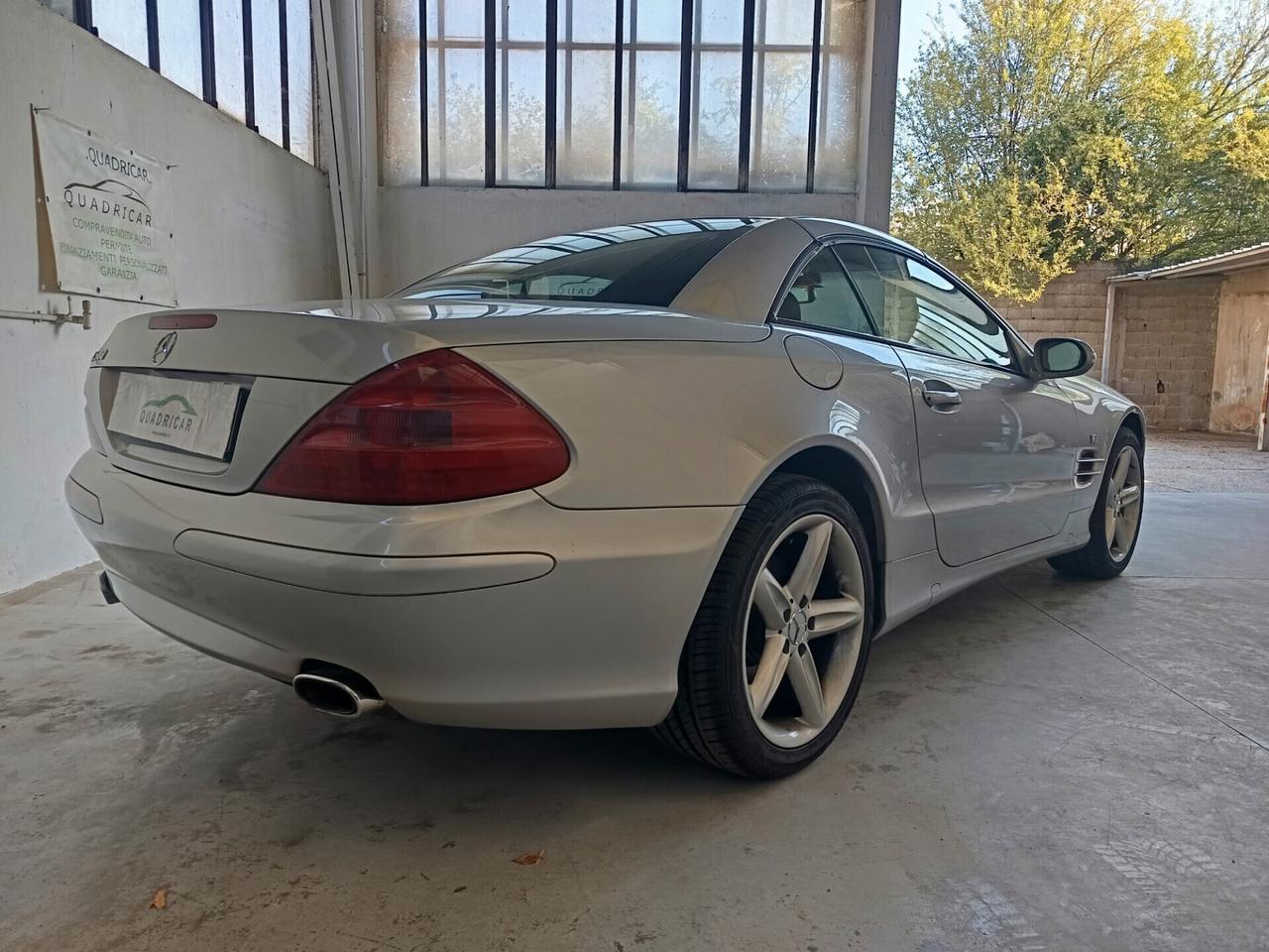 Mercedes-benz SL 500 R230 V8 ***ASI*** – 110000 km PELLE BLU AUTOMATICA