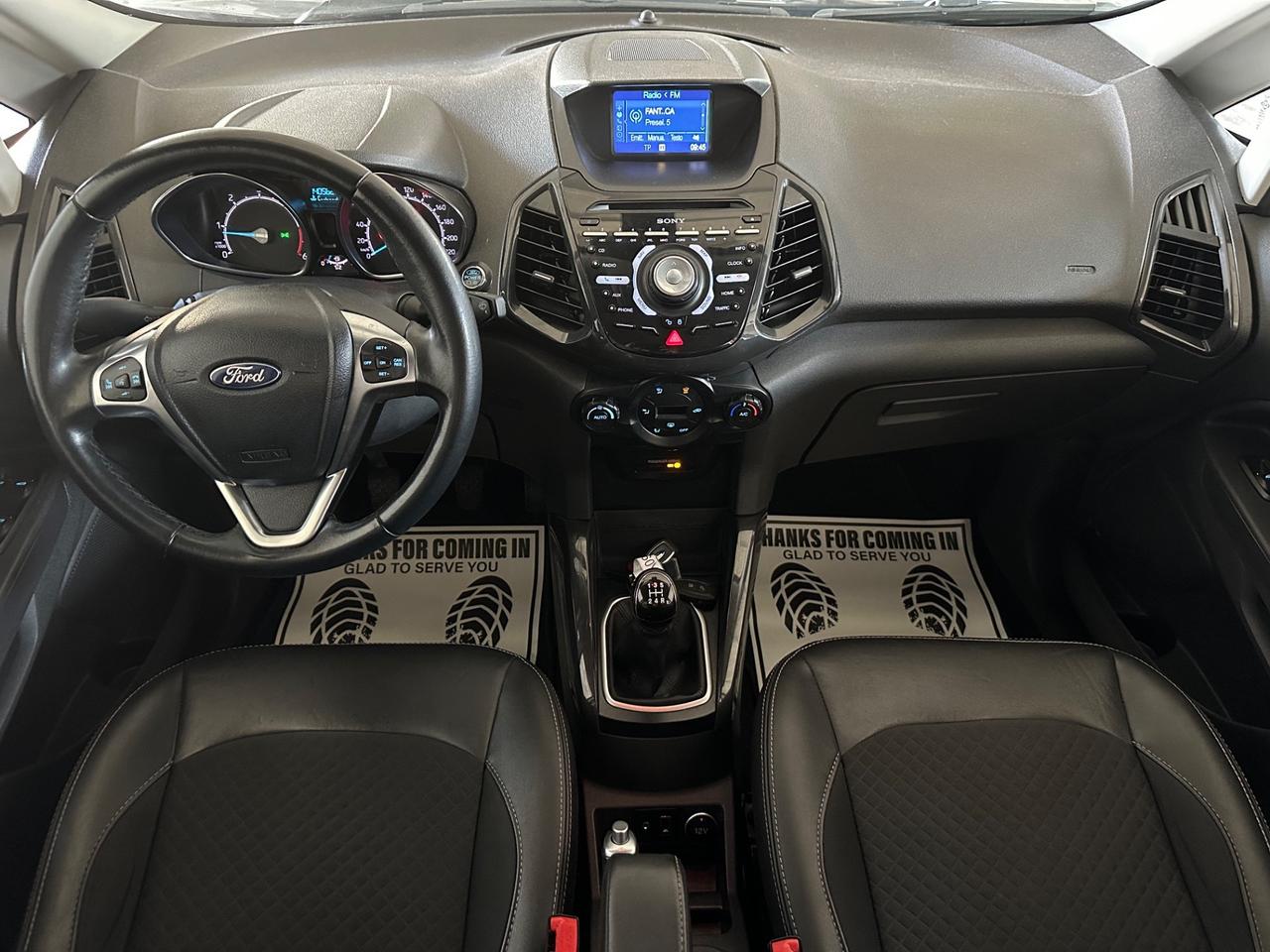 Ford EcoSport 1.5 TDCi 95 CV Titanium S Ok Neopatentati