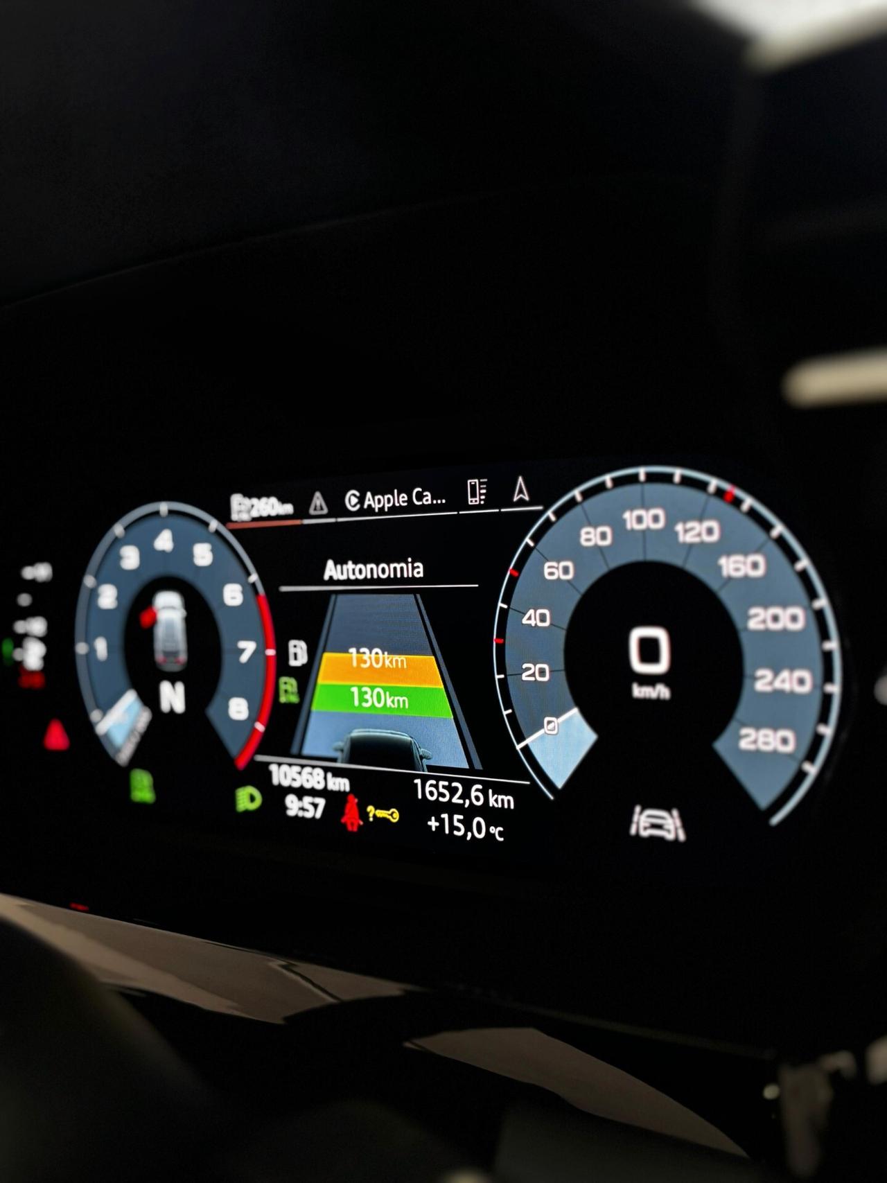 Audi A3 SPB 30 g-tron S tronic S line edition NUOVA GIALLO PITONE