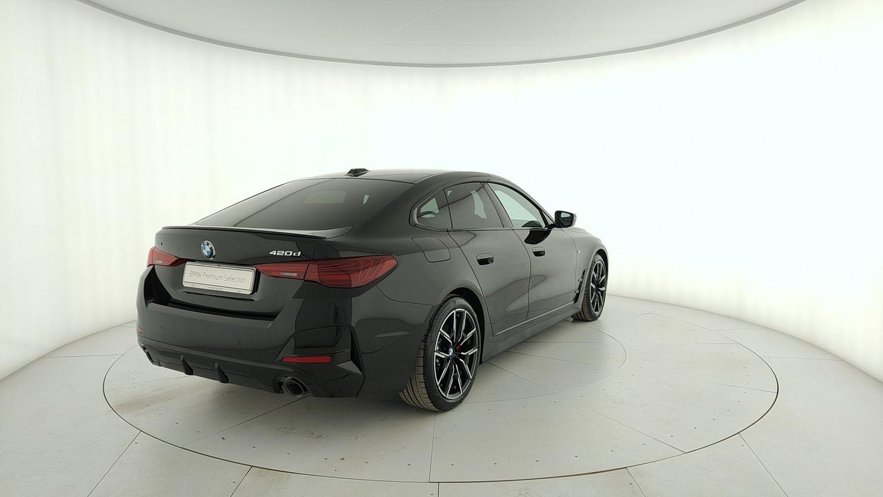 BMW Serie 4 G26 LCI 2024 Gran Coupe - 420d Gran Coupe mhev 48V xdrive MSport Pro auto