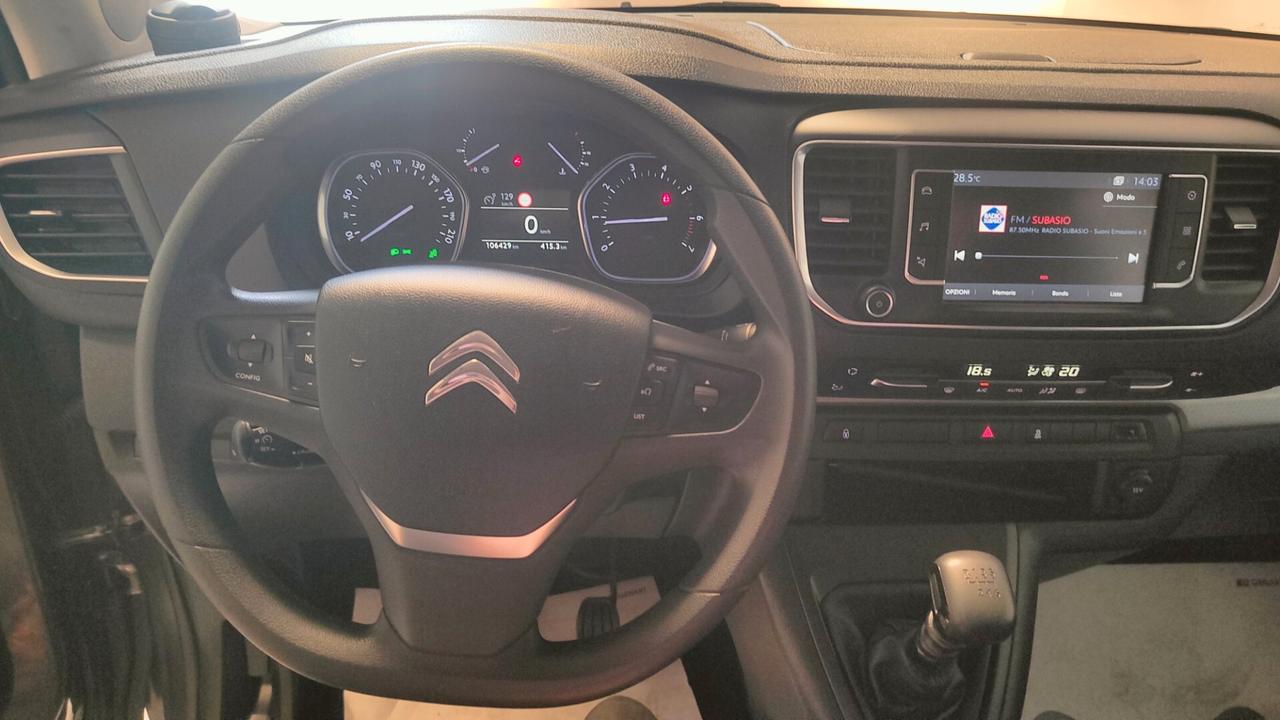 Citroen Spacetourer Jumpy 1.6HDi Feel 8posti euro6 GANCIO TRAINO