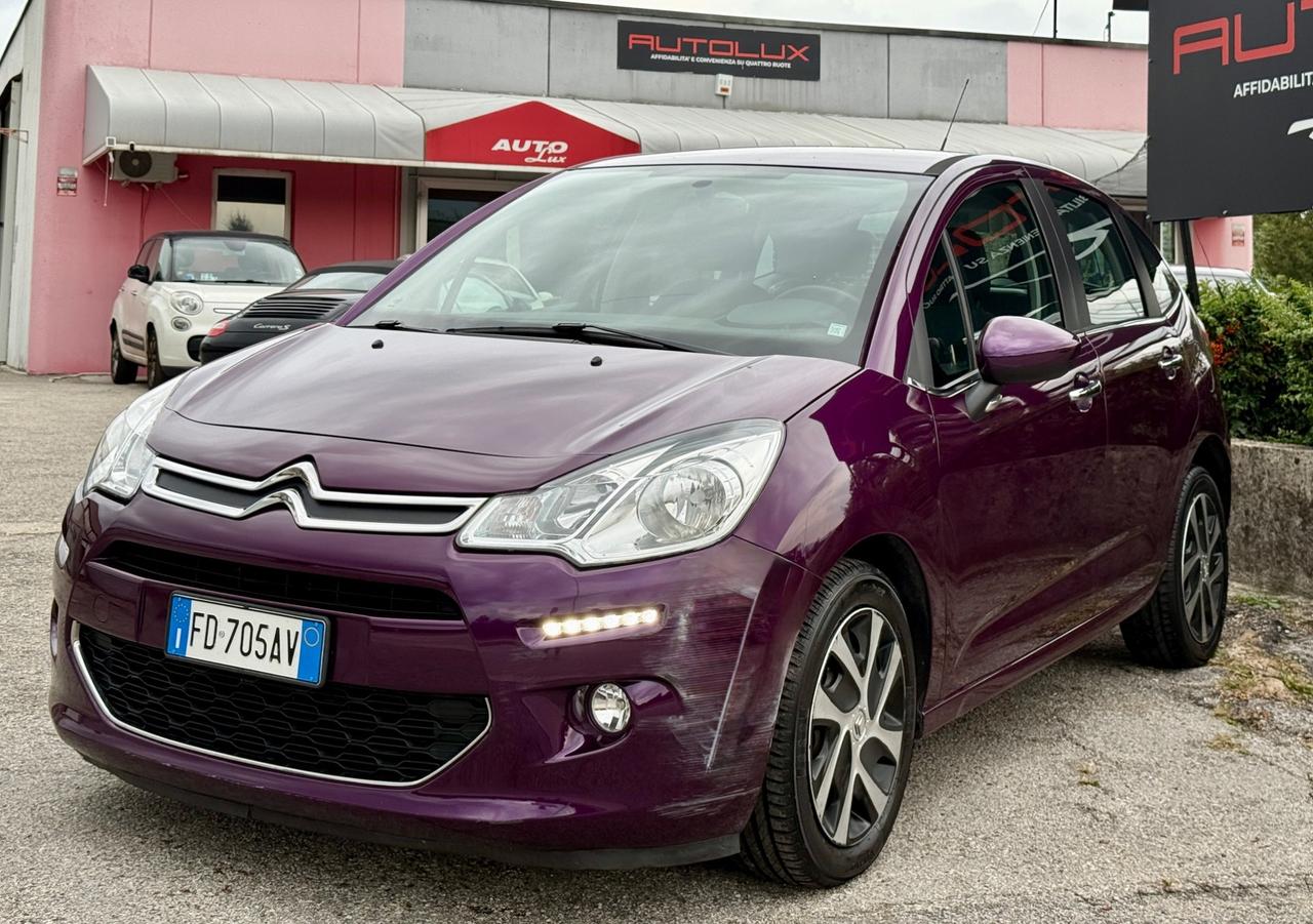 Citroen C3 PureTech 82 Exclusive 2016 NEOPATENTATI