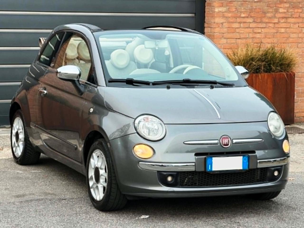 Fiat 500 1.3 MjT 75 CV-169.000KM-Cabrio-GARANZIA