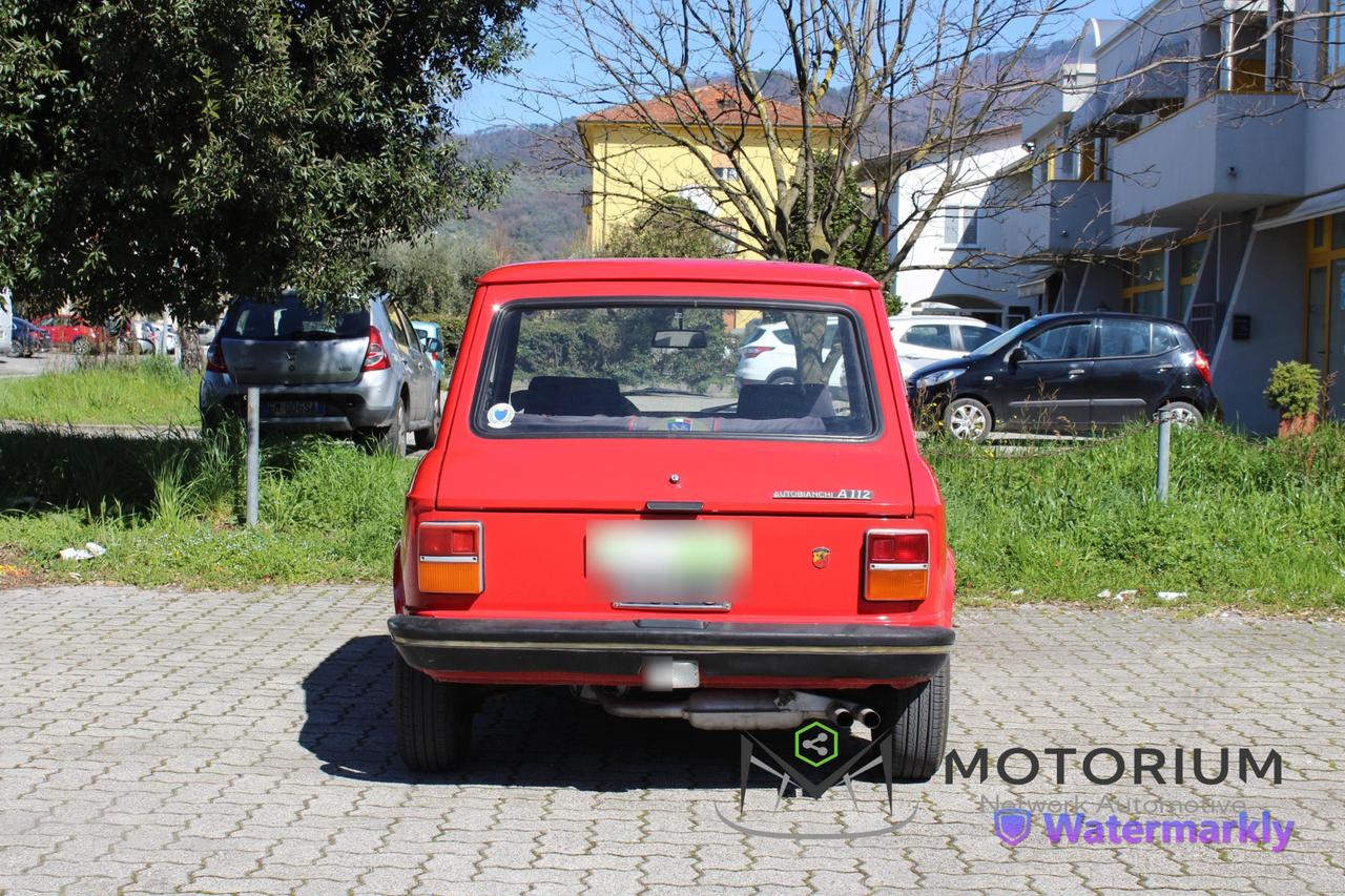 Autobianchi A 112 Abarth TARGA ORO II SERIE
