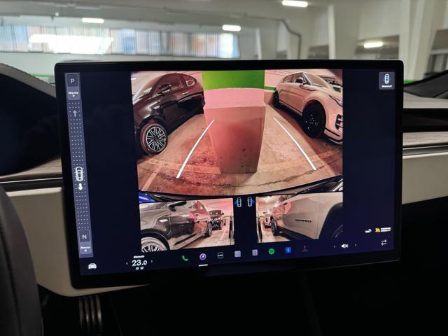 TESLA Model S LONG RANGE#C.LEGA21#VOLANTEYOKE#OPTICWHITE