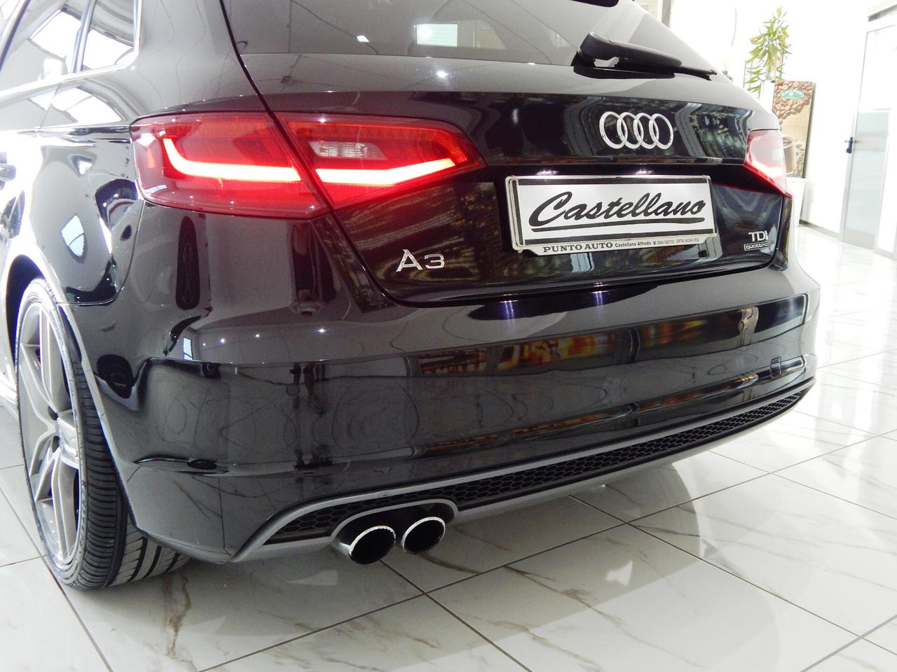 Audi A3 SPB 2.0 TDI S-Line Edition Quattro 184cv S-tronic