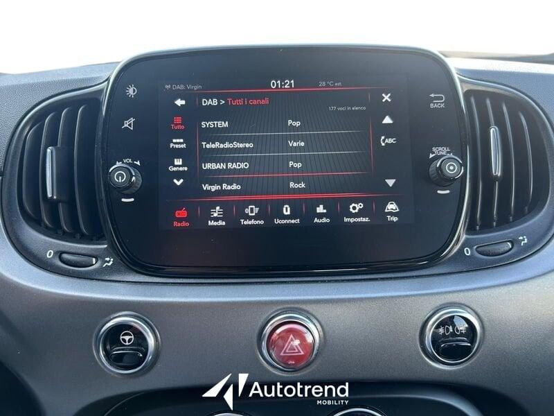 FIAT 500 1.0 Hybrid 70 CV TETTO Sport