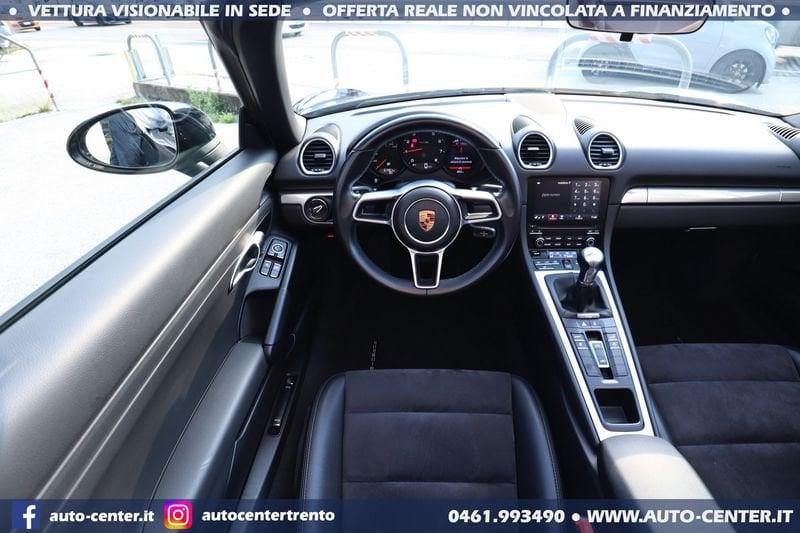 Porsche 718 718 Boxster 2.0 MANUALE CERTIFICATA 111 PUNTI PORSCHE